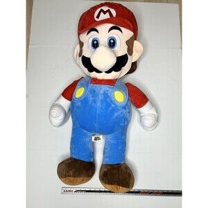 Official Nintendo Super Mario Bros Brothers 36 inch / 3 ft JUMBO Plush New Tag